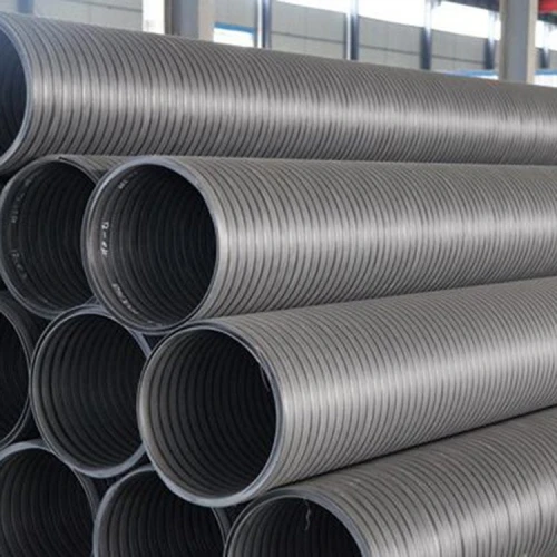 SN8 HDPE Hollow Wall Wound Pipe high quality